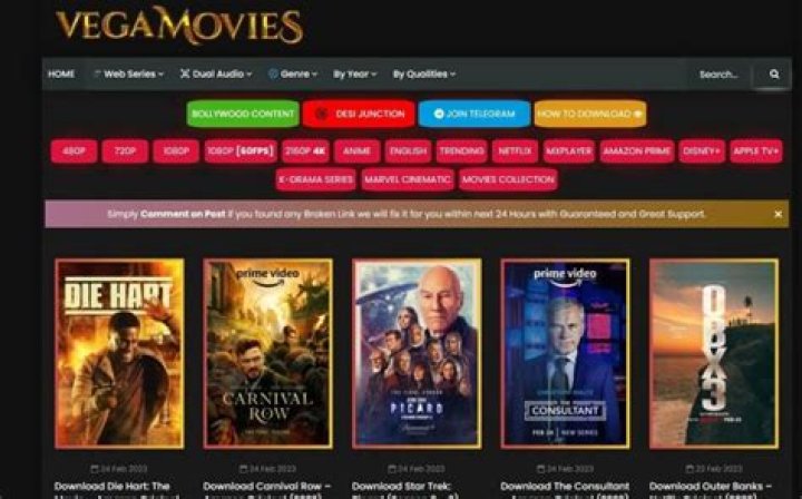 Discover the World of Cinema with vegamovies.com nl