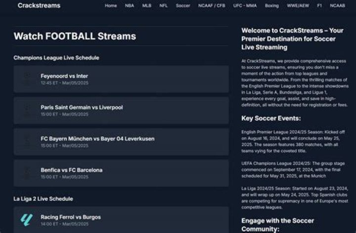 Discovering the Best Free Soccer Streaming Websites