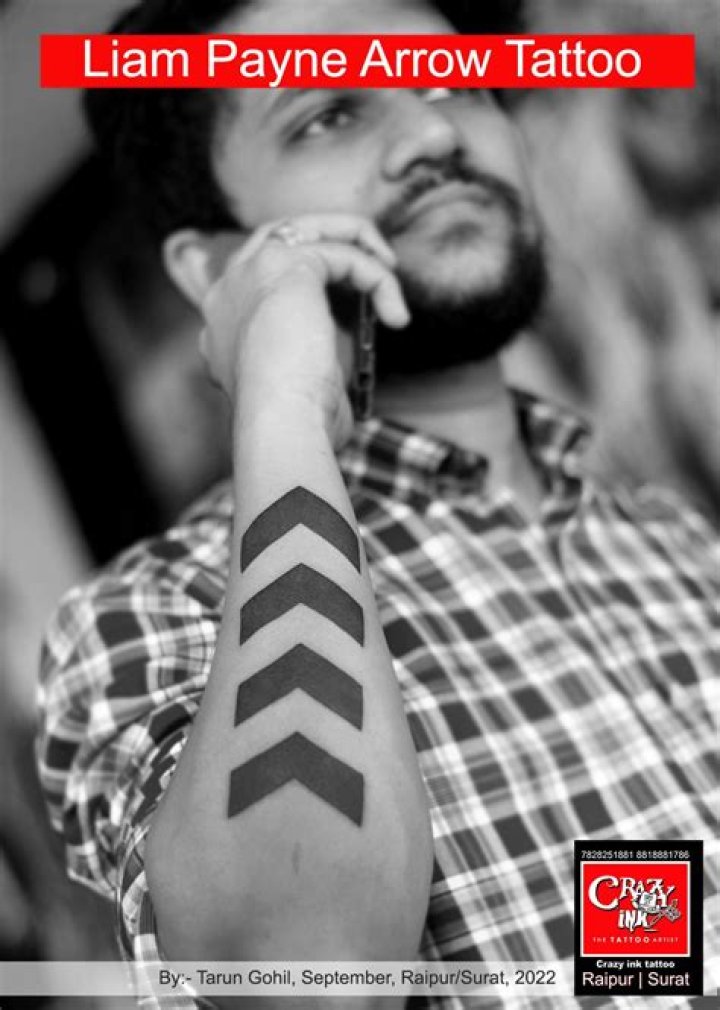 Liam Payne's Tattoo Arrow: A Symbol of Direction and Growth