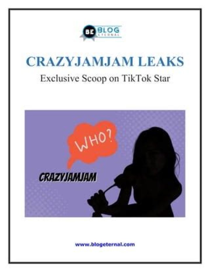 Unraveling the Mystery of Crazyjamjam Leaks